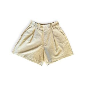 Danielle Bernstein by Who Wore What beige cream shorts Sz 0 XS